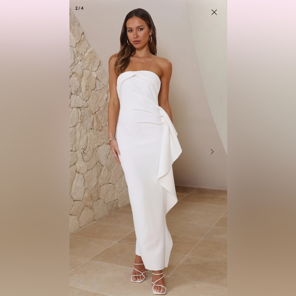 HELLO MOLLY Draped Dress - Picture 2 of 7